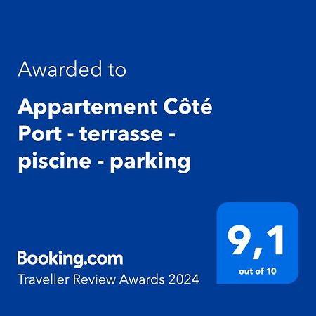 Cap'Nomad Studio Cote Port - Terrasse - Piscine - Parking Agde Kültér fotó