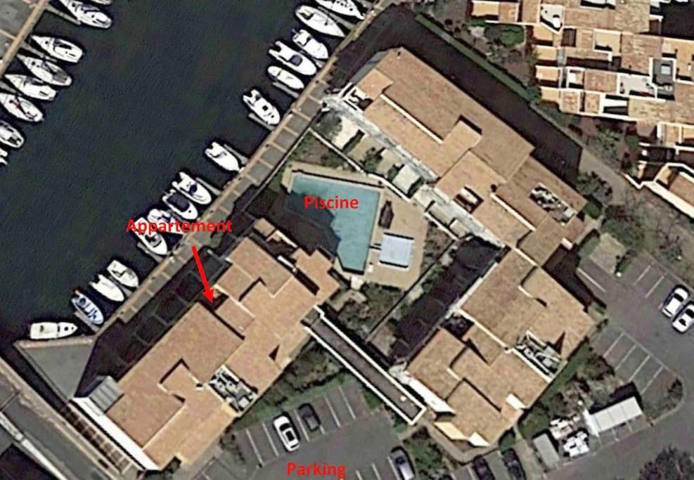 Cap'Nomad Studio Cote Port - Terrasse - Piscine - Parking Agde Kültér fotó