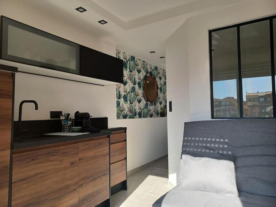 Cap'Nomad Studio Cote Port - Terrasse - Piscine - Parking Agde Kültér fotó